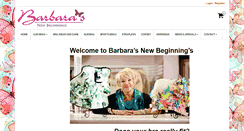 Desktop Screenshot of barbarasnewbeginnings.com